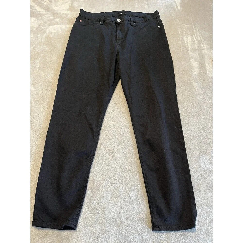 Hudson Jeans Women’s 34‎ 18 Black Natalie Super Skinny Stretch